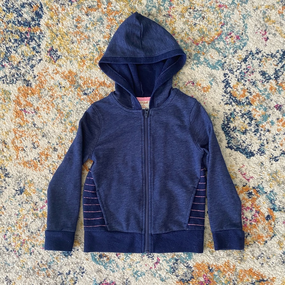 Girls lightweight hooded jacket